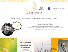 Tablet Screenshot of albert-seltz.fr